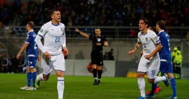 ليشتنشتاين ضد إيطاليا.. الآزوري يتقدم 1-0 في الشوط الأول بتصفيات اليورو