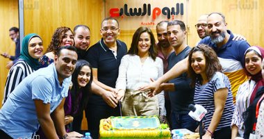 "اليوم السابع" يكرم هند صبرى على نجاح "الممر" و"الفيل الأزرق 2"
