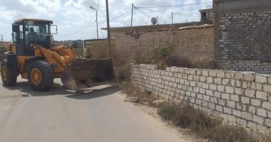 صور.. حملات لإزالة التعدى على أراضى الدولة والبناء المخالف بالإسكندرية