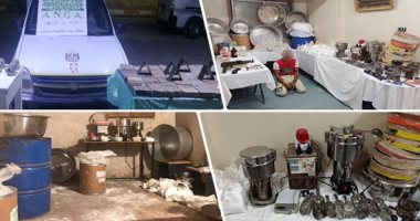 الداخلية تزلزل سوق الكيف.. ضبط مصنع هيروين بداخله 50 كيلو بودرة خام بالشرقية.. واكتشاف 500 طربة حشيش و10 كليو أفيون داخل مخزن سرى بسيارة بنفق الشهيد أحمد حمدى..وضبط تجار مخدرات لغسل أموال قيمتها 25 مليون جنيه
