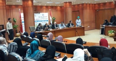 صور.. ورشة عمل للتوعية بحساب تطبيق الحد الأدنى للأجور فى بورسعيد