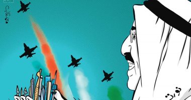 كاريكاتير الصحف الكويتية.. الشیخ صباح الأحمد الجابر الصباح " نورت بلدك"