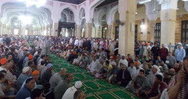 صور.. افتتاح مسجد إبراهيم الدسوقى بعد تطويره فى أول أيام المولد