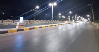 بنى سويف تتجمل.. إنارة طريق السحارة بكشافات الليد ضمن مبادرة تطوير الشوارع (صور)