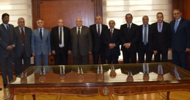 رئيس هيئة النيابة الإدارية يستقبل رئيس الوطنية للانتخابات.. صور
