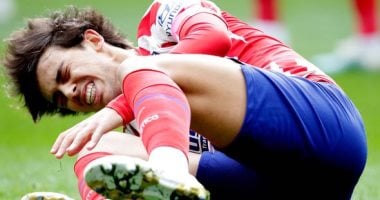 جواو فيليكس مهدد بالغياب 3 أسابيع عن أتلتيكو مدريد للإصابة