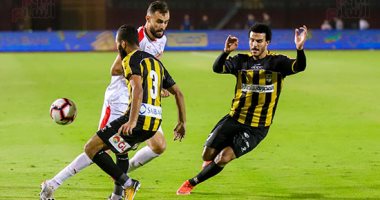فيديو.. المقاولون يسجل الثانى والثالث فى نادى مصر بالدقيقتين 34 و36 