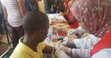 صور.. الكشف على الطلاب الوافدين بمدينة البعوث الإسلامية من فيروس سى