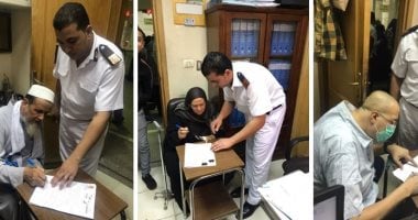 صور.. تسهيلات لكبار السن وذوى الإعاقة فى مصلحة الجوازات