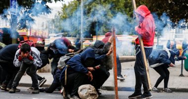 تشيلى تفرض حظر تجوال مجددا فى سانتياغو للحد من أعمال الشغب