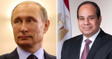 السيسى يتلقى اتصالاً هاتفيًا من بوتين لبحث تطورات القضية الليبية والتهدئة فى الخليج