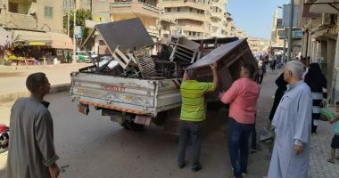 صور .. إزالة 2024 حالة إشغال بمركزى دمنهور والرحمانية بالبحيرة