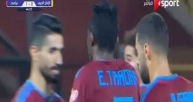 فيديو.. تراورى يحرز هدف بيراميدز الثانى فى شباك الإنتاج الحربى
