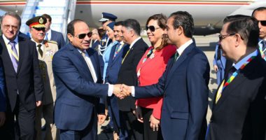 السيسى يصل "سوتشى" لرئاسة القمة الأفريقية الروسية مع "بوتين".. متحدث الرئاسة يكشف تفاصيل الزيارة: قمة مصرية- روسية في إطار اتفاقية الشراكة الشاملة بين البلدين.. لقاءات للسيسى مع القادة والزعماء.. وإعلان ختامى
