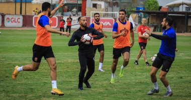 صور.. مران ترفهيى للاعبى الأهلى عقب تأجيل مباريات الدورى