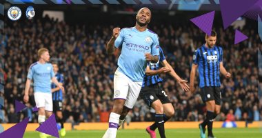 سترلينج لاعب الأسبوع فى دورى أبطال أوروبا