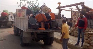 صور.. حملات لرفع الإشغالات بالبساتين والمقطم والسيدة زينب