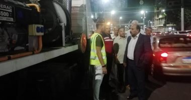 طوارئ بشركة مياه القناة تحسبا لمعاودة سقوط الأمطار ليلا بالإسماعيلية