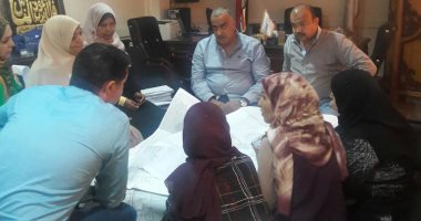 صور.. رئيس مدينة أرمنت ينظم ورشة عمل لمناقشة المخطط التفصيلى الجديد للمدينة