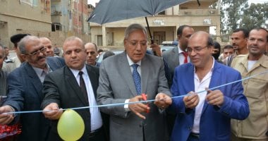 صور.. محافظ الدقهلية فى افتتاح 3 مدارس بدكرنس: كل من بلغ 5 سنوات له مكان
