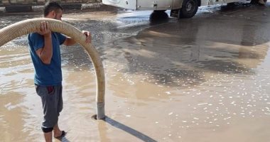 صور.. شفط مياه الأمطار بشوارع سرس الليان والشهداء والباجور ومركز السادات ومنوف
