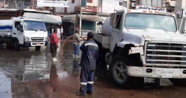 صور.. طوارئ بالبحيرة لمواجهة آثار سقوط الأمطار الغزيرة