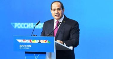 الرئيس السيسى: التعاون مع أفريقيا يجب أن يستند إلى مبادئ المصلحة المشتركة