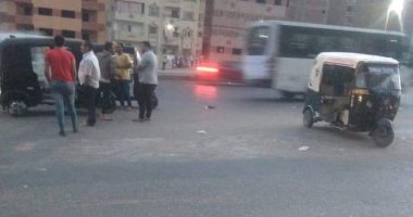 شكوى من انتشار التوك توك على الطريق الدائرى بالمرج 