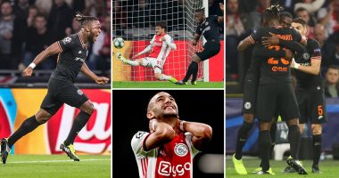 تشيلسي يقهر أياكس بهدف باتشواى فى دورى الابطال ويقاسمه الصدارة.. فيديو