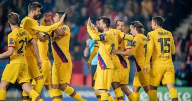 سلافيا براج ضد برشلونة.. ميسي يعادل إنجاز رونالدو و راؤول بدورى الابطال