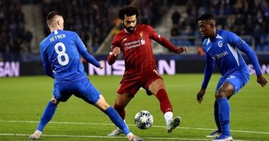 هدف محمد صلاح ضد جينك يعيد نجم ليفربول لسباق هداف دورى أبطال أوروبا