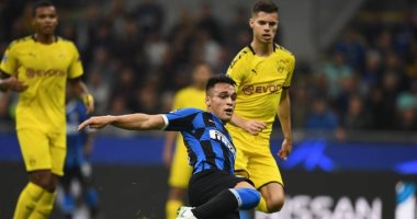 إنتر ميلان يقهر بوروسيا دورتموند بثنائية فى دورى الابطال.. فيديو