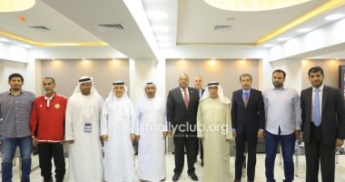 الإسماعيلى يستقبل رئيس الجزيرة الإماراتى