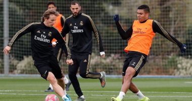مودريتش يعود إلى تدريبات ريال مدريد استعداداً لمباراة ليجانيس بالليجا