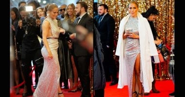 فستان جنيفر لوبيز يخطف الأنظار خلال أحداث فيلم Marry Me