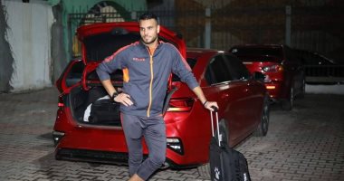 فيديو.. بعثة المصرى تصل مطار دبى فى طريقها إلى سيشل