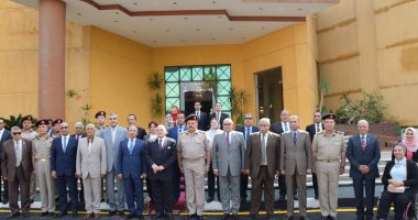 لجنة الدفاع والأمن القومى وأعضاء من مجلس النواب فى زيارة لقوات الدفاع الجوى