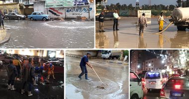 صور.. طقس عاصف بالإسكندرية.. أمطار رعدية غزيرة متقطعة لمدة 12 ساعة.. ارتفاع منسوب المياه بالكورنيش والشوارع الجانبية.. المحافظة تحذر المواطنين من الخروج والبرق.. والتعليم: تعطيل الدراسة غدا السبت