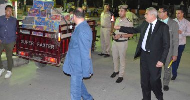 صور.. حملات لإزالة ورفع الإشغالات بعدد من الشوارع والأحياء في المنيا