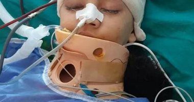 إصابة طفلة بغيبوبة بسبب انهيار جدار خلال هطول الأمطار