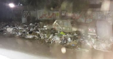 قارئ يشكو من تراكم القمامة شارع عزت باشا بالمطرية