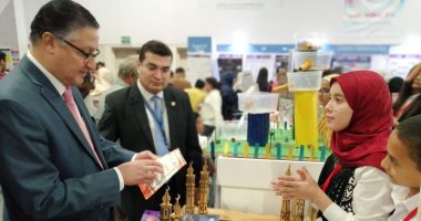 صور .. جامعة بنها تشارك فى معرض القاهرة الدولى السادس للابتكار