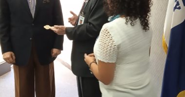 محافظ بنى سويف يلتقى بعمدة هيكورى ومسؤولى الغرفة التجارية وأكاديمية الأثاث
