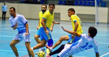 المقاصة مع الإسماعيلى وميت عقبة والإعلاميين فى قبل نهائى دورى الصالات