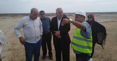مساعد نائب رئيس هيئة المجتمعات العمرانية يتفقد مشروعات المنصورة الجديدة