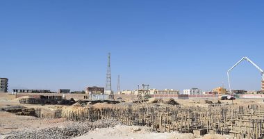 شاهد.. أخر ما توصلت الإنشاءات بسوق الغردقة النموذجى الجديد.. صور