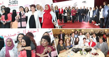 صور.. معاكم فى الفرحة.. صندوق تحيا مصر يطلق حملة تيسير زواج الفتيات الأولى بالرعاية.. تجهيز 100 عروس.. على جمعة: الإسراف فى الزواج ينقل الإنسان من رضا الله إلى غضبه.. وحماقى يحيى الاحتفالية بالأغانى المبهجة