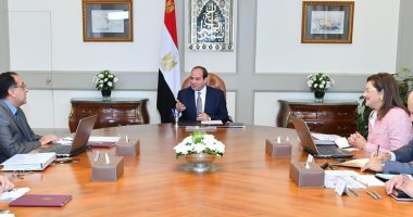 الرئيس السيسى يتابع تطورات المؤشرات الاقتصادية الكلية.. ويشدد على أولوية الاستثمارات الموفرة لفرص عمل جديدة للمواطنين.. ويوجه بمواصلة تحديث الإجراءات الضريبية والتوسع فى استخدام الميكنة والنظم الإلكترونية