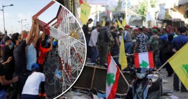نار الطائفية تحرق لبنان والعراق.. أعمال تخريب وقطع طرق فى بغداد وبيروت.. شرارة المذهبية تسقط 40 قتيلا فى العراق.. مد حظر التجوال بكربلاء.. والاتحاد الأوروبى يؤكد ثقته فى استجابة السلطات اللبنانية لمطالب الإصلاح