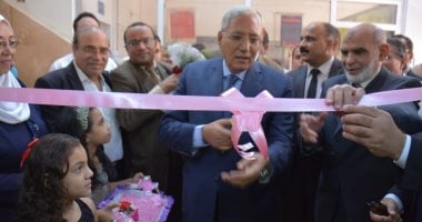 محافظ الدقهلية يفتتح أعمال توسعة وتطوير قسمى الكلى والحضانات بمستشفى دكرنس العام